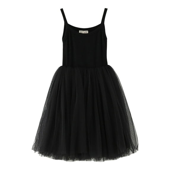 Angala Baby Girls Tutu Dress Toddler Cotton Tutu Dress Tulle Dresses Girl Sleeveless Princess Dress Cozy Beautiful Girls Dress