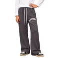 thumbnail image 1 of Angala Boy's Letter Graphic Wide Leg Sweatpants Baggy Pants Athletic Track Sweat Pants Joggers Elastic Cozy Boy’s And Girl's Trousers 10-11 Years, 1 of 9