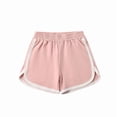 thumbnail image 1 of Angala Child Shorts Solid Elastic Waist Dolphin Shorts Summer Soft Stretchable Breathable Athletic Casual Toddler Boys Shorts Size 7-8 Years Light Pink, 1 of 4