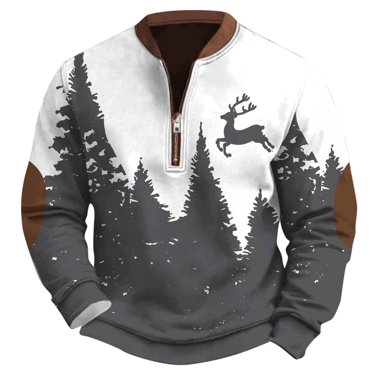 North Pole University Kerst Sweatshirt Heren