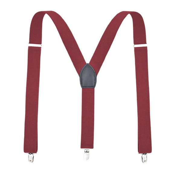 Angala Classic Solid Color Dress Suspenders For Formal Trouser Braces With Metal Clips And Adjustable Straps For Business Attire And Wedding Events Soft Stylish Basic Suspenders
