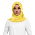 thumbnail image 1 of Angala Elegant Satin Muslim Head Scarf Square Soft Hijab Wrap For Fashionable Hair Band Neck Cover Soft Stylish Basic Heardband, 1 of 5