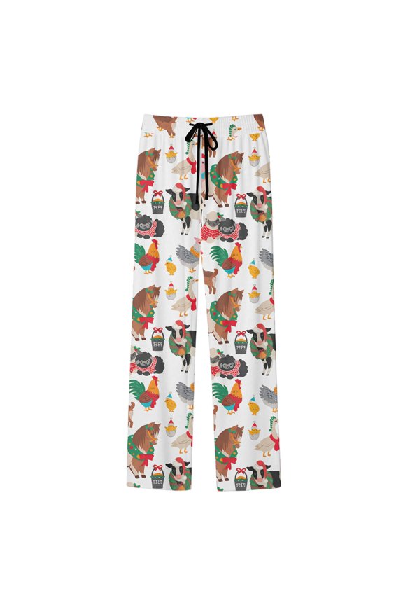 Everyday Casual Pants With All Over Print Fashionable Comfortable Trousers For Daily Wear Soft Stretchy Fit Versatile Bottoms Soft Beautiful Women's Casual Pants