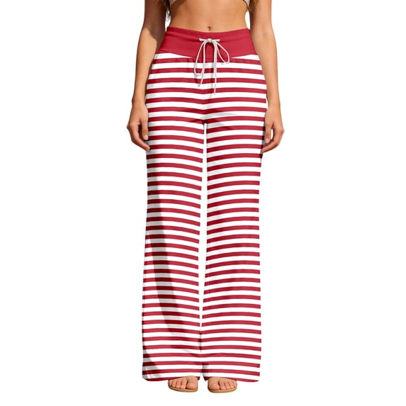 Angala Fashion Printed Casual Pants Loose Fit Comfortable Trousers With Elastic Waist For Daily Wear And Outdoor Activities Soft Beautiful Women's Casual Pants