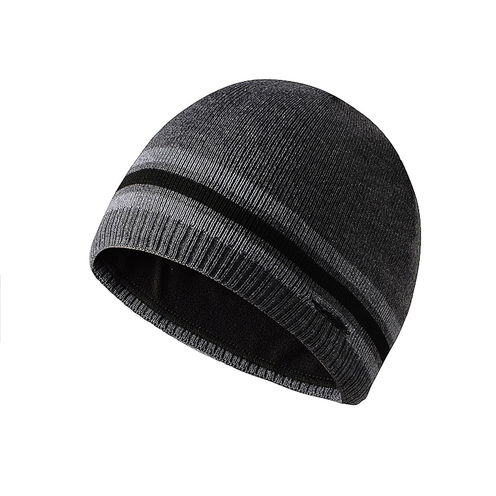 Angala Fleece Knitted Cap With Label Straight Edge Woolen Cap Without ...