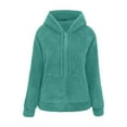 thumbnail image 1 of Angala Full Zip Fleece Hooded Sweatshirt With Front Pockets Soft Warm Winter Pullover Casual Comfort Outerwear For Everyday Wear Cozy Breathable Women's Hoodie, 1 of 3