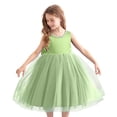 thumbnail image 1 of Angala Girls Dresses For Everyday Wear Dress For Girls Children Wedding Dress Flower Girl Dress Piano Performance Skirt Beautiful Cute Casual Girl's Dress 4-5 Years, 1 of 5