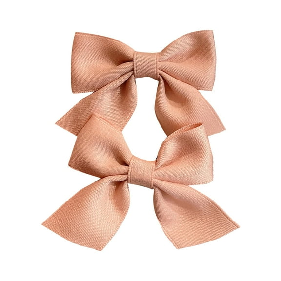 Angala Girls Hair Bows For Kids Ribbon Clips Barrettes Cute Hair Accessories For Toddlers Baby Girls Hair Clips Non Grip Hairpins Cozy Cute Practical One Size