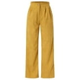thumbnail image 1 of Angala High Waist Cord Wide Leg Pants Straight Trousers Women Big Size Corduroy Pants Soft Beautiful Women's Casual Trousers, 1 of 6