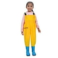 thumbnail image 1 of Angala Kids Boys Girls Solid Color Chest Waders Youth Fishing Waders For Toddler Children Water Proof Hunt & Fishing Waders With Boots Cozy Cute Baby Clothes, 1 of 6