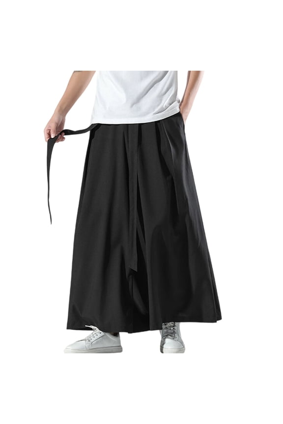 Men's Casual Pants Loose Fit Comfortable Everyday Wear Drawstring Design For Versatile Styling Suitable For All Seasons Easy Care Fabric For Daily Use Stylish Casual Men's Pants