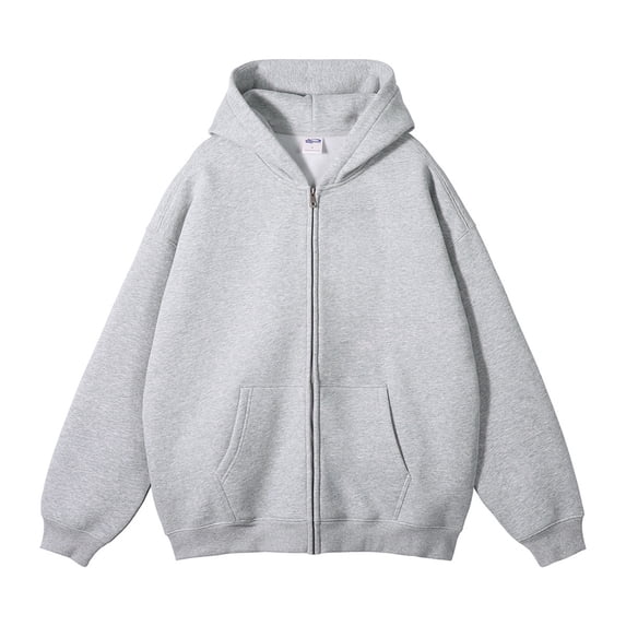 Angala Mens Zip Up Hoodie Long Sleeve Fleece Full Zip Hooded Sweatshirt Pullover With Pocket Cozy Stylish Men's Hoodies