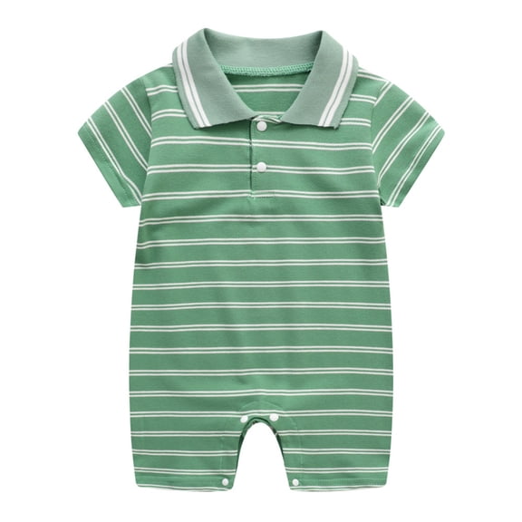 Angala Newborn Infant Baby Children Girls Boys Summer Short Sleeve Romper Jumpsuit Cozy Cute Boys And Girls Jumpsuit 7-9 Months