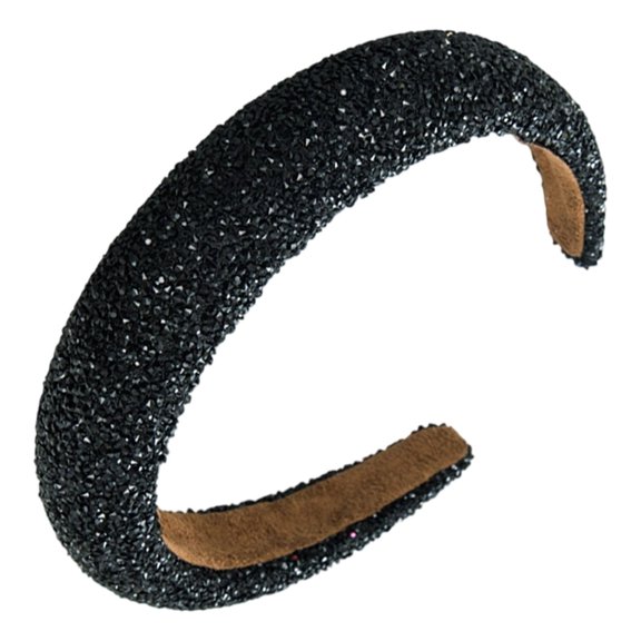Angala Pearl Rhinestone Headband Elegant Hair For Party Wedding Soft Stylish Basic Heardband