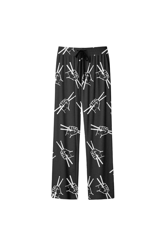 All Over Print Casual Pants Soft Daily Wear Fashion Trousers Elastic Waist Comfort Fit Lightweight Versatile Bottoms For Everyday Soft Beautiful Women's Casual Pants
