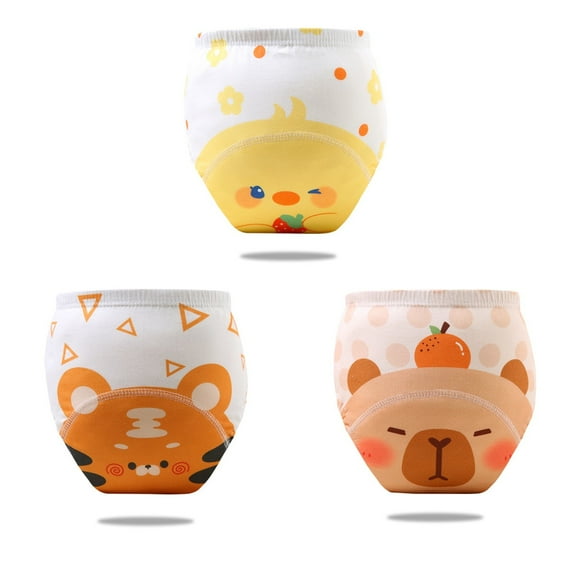 Angala Soft Breathable Girls Underwear Toddler Training Pants With Cute Cartoon Prints Comfortable Stretchy Waistband For Daily Wear Cozy Cute Practical 6-12 Months