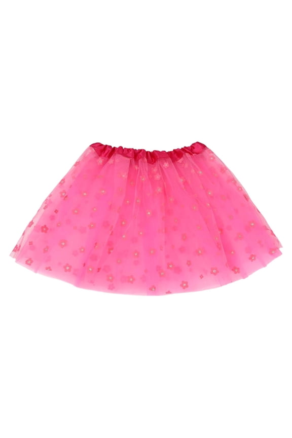 Sparkling Layered Tutu Skirt For Girls Party Performance Dancewear Soft Beautiful Casual Girl's Dres One Size