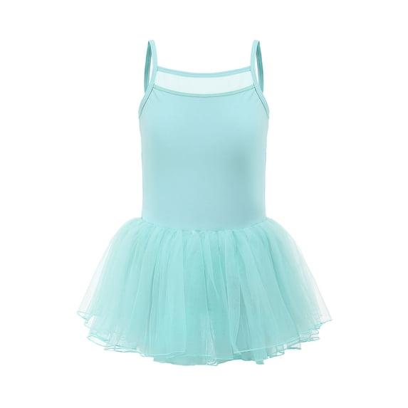 Angala Toddler Girls Winter Sleeveless Bodysuit Clothes Children's Dance Suit Dress Tutu Colorful Cozy Beautiful Girls Dress