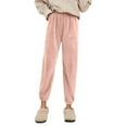 thumbnail image 1 of Angala Winter Pants High Waisted Soft Thermal Loungewear Trousers Elastic Waistband Casual Comfort Fit For Home Relaxation And Outdoor Leisure Activities Soft Stylish Women's Casual Pants, 1 of 6