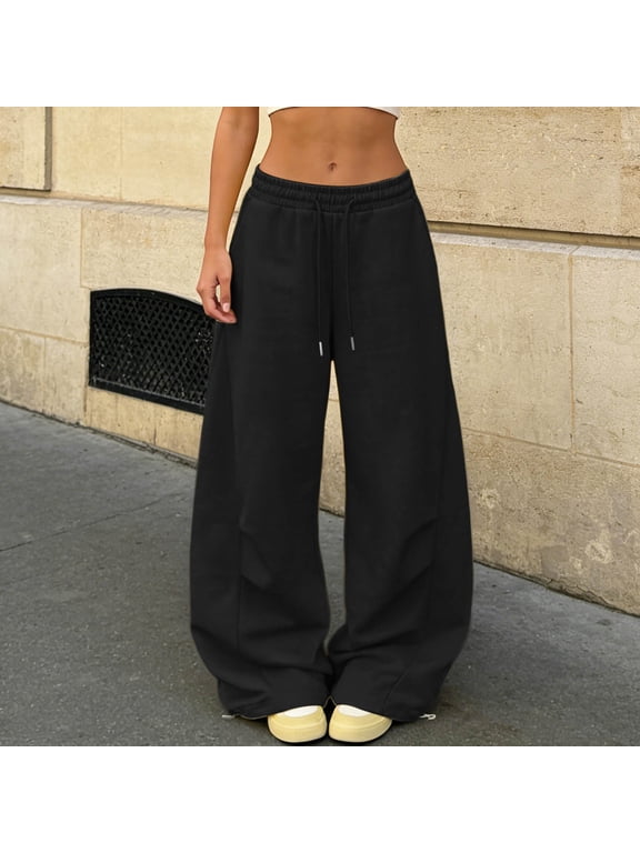 Women Casual Sport Pants, Women Versatile Wear‑Resistant Bottoms for Office and Weekend Everyday Use
