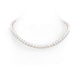 thumbnail image 1 of ANGARA 7-8mm, 20" Single Strand Japanese Akoya Cultured Pearl Necklace in 14K Yellow Gold for Women | June Birthstone, Birthday, Anniversary, Jewelry Gift for Women | Pearl Necklace, 1 of 8