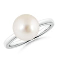 thumbnail image 1 of Angara Classic South Sea Cultured Pearl Solitaire Ring in 925 Sterling Silver for Women | June Birthstone Jewelry for Her, 1 of 7