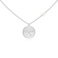 thumbnail image 1 of ANGARA Freshwater Cultured Pearl Cancer Constellation Medallion Pendant in 14K White Gold for Women | June Birthstone, Birthday, Anniversary, Jewelry Gift for Women | Pearl Necklace, 1 of 5