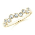 thumbnail image 1 of ANGARA Lab Grown Vintage Inspired Diamond Fashion Ring for Women in 14K Yellow Gold (Size-2.3mm| Color-F-G| Clarity-VS) | April Birthstone, Anniversary Jewelry Gift for Women | Lab-Grown Diamond Ring, 1 of 4