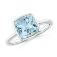 thumbnail image 1 of Angara Natural 1.95 Ct. Aquamarine Solitaire Ring in 14K White Gold for Women (Ring Size: 3), 1 of 9