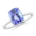 thumbnail image 1 of Angara Natural 2.45 Ct. Tanzanite Fashion Ring in 14K White Gold for Women (Ring Size: 8), 1 of 9
