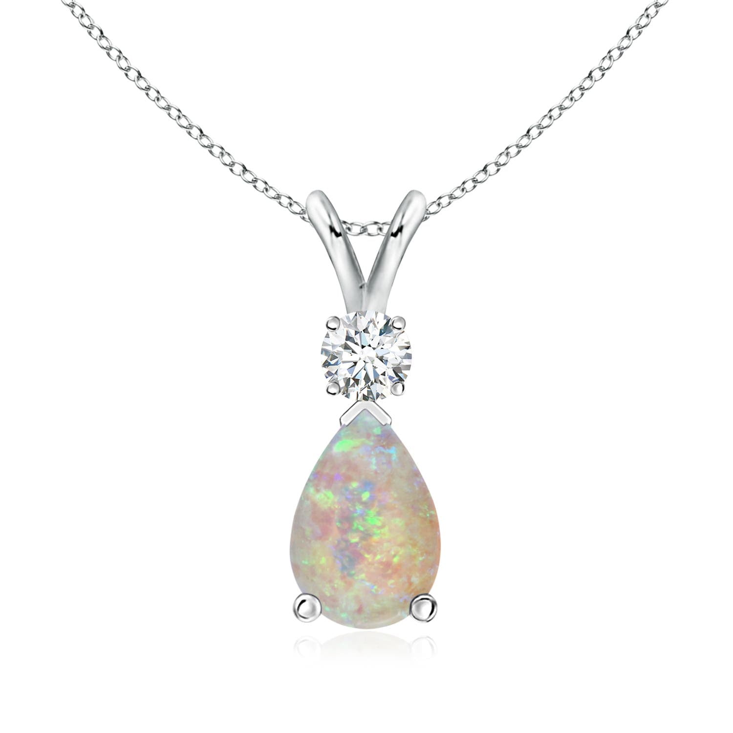 Angara cheap opal necklace