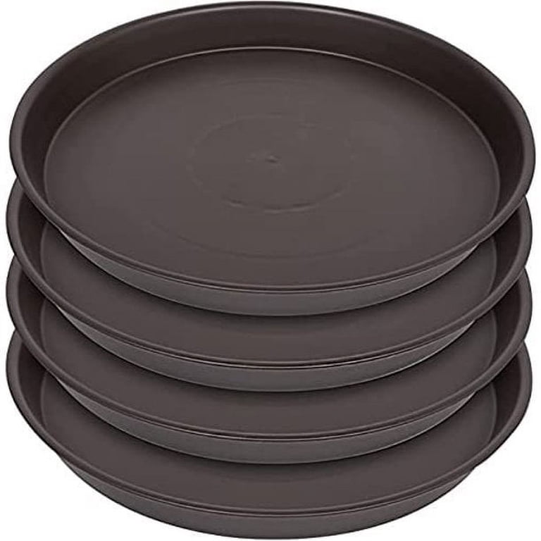 Angde 4 Packs of Plant Saucer, 13 14 16 inch Plant Saucers, Heavy Duty  Plastic Plant Saucers for Indoors 16" Round, Plant Tray for Pot, Saucers  for ...