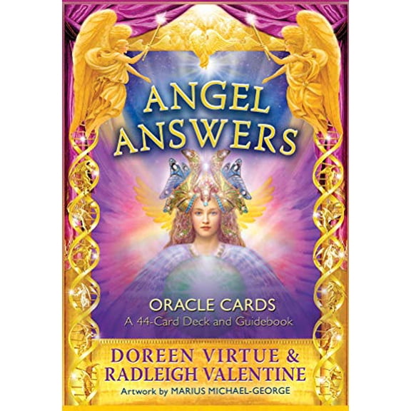 Pre-Owned Angel Answers Oracle Cards: A 44-Card Deck and Guidebook, 9781401945909, 1401945902, Paperback, Tcr Crds/P edition