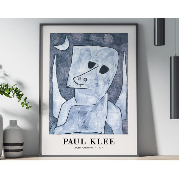 Angel Applicant 1939 By Paul Klee Poster, Poster, Poster Print, Wall Decor, Abstract Art, Modern Art, Contemporary Art Wall Art, Modern Wall Decor, 24x36 UNFRAMED