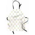 thumbnail image 1 of Angel Apron Cupid Pattern Amour Love Arrow Mythic Romance Kids Baby Angels Children, Unisex Kitchen Bib Apron with Adjustable Neck for Cooking Baking Gardening, Peach Earth Yellow White, by Ambesonne, 1 of 3