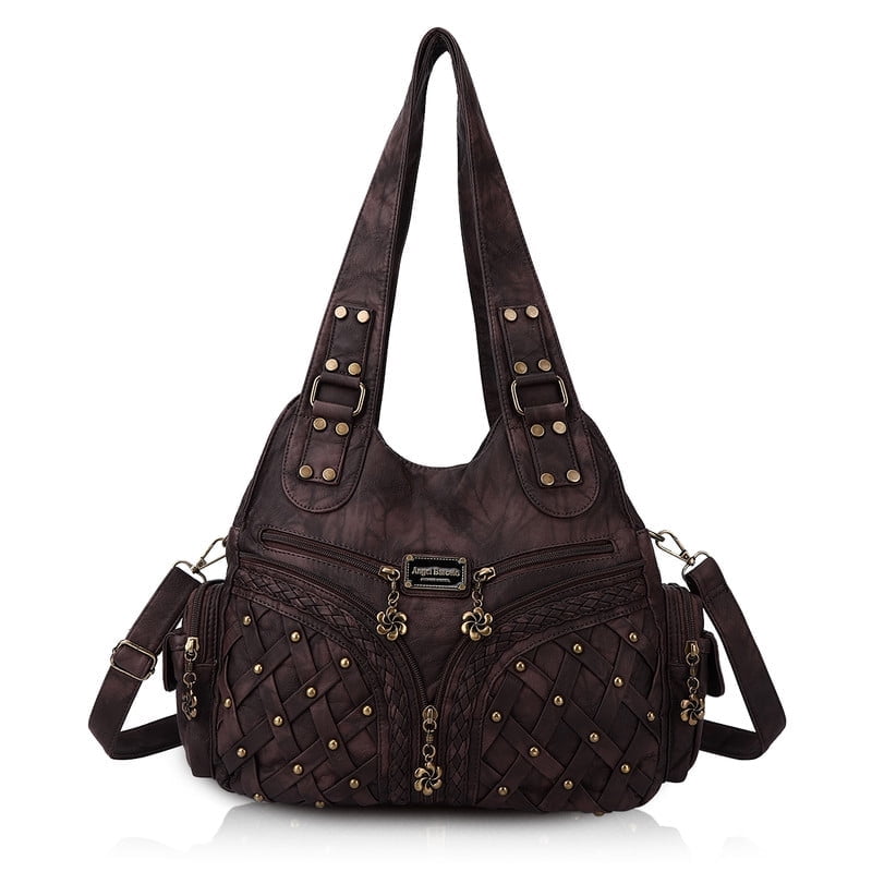 Angel Barcelo Purses for Women handbag Shoulder Bag Multi pocket wallet crossbody bag