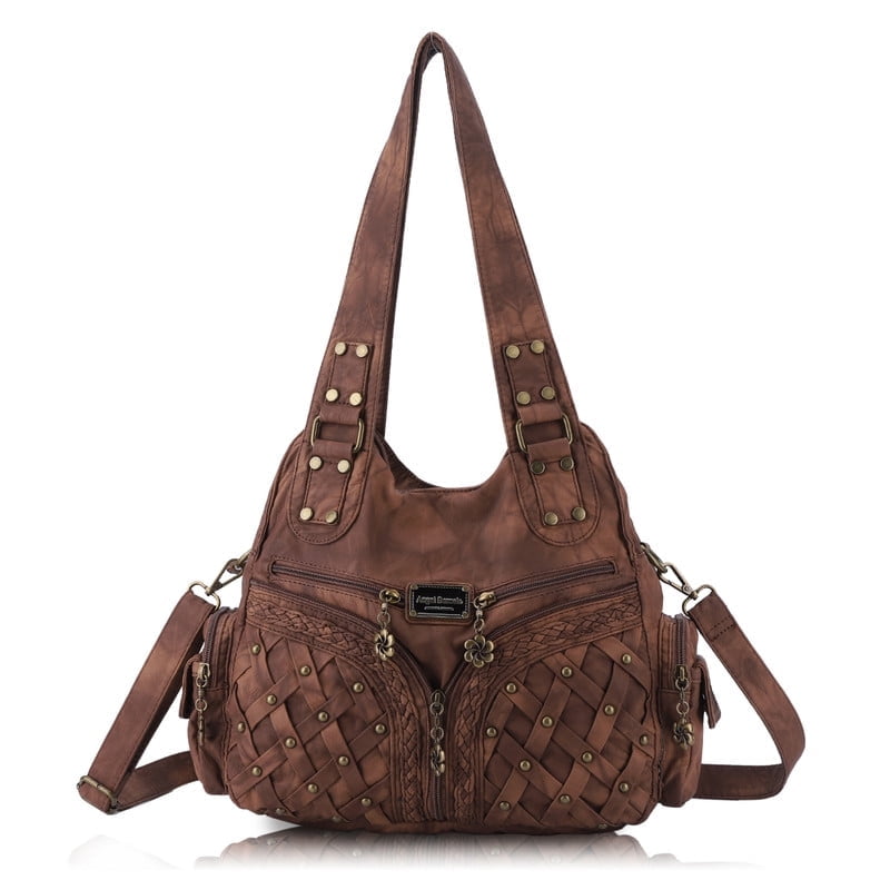 Angel Barcelo Purses for Women handbag Shoulder Bag Multi pocket wallet crossbody bag