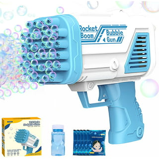Zexumo 32 Holes Bubble Machine Children's Automatic Bubble Gun, Gatling  Electric Soap Bubble Toys