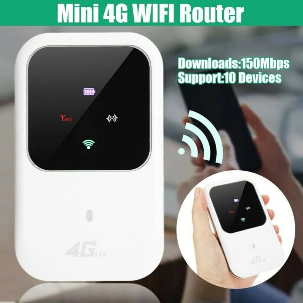 Unlocked Wireless 4G LTE Portable WiFi Hotspot with SIM Card