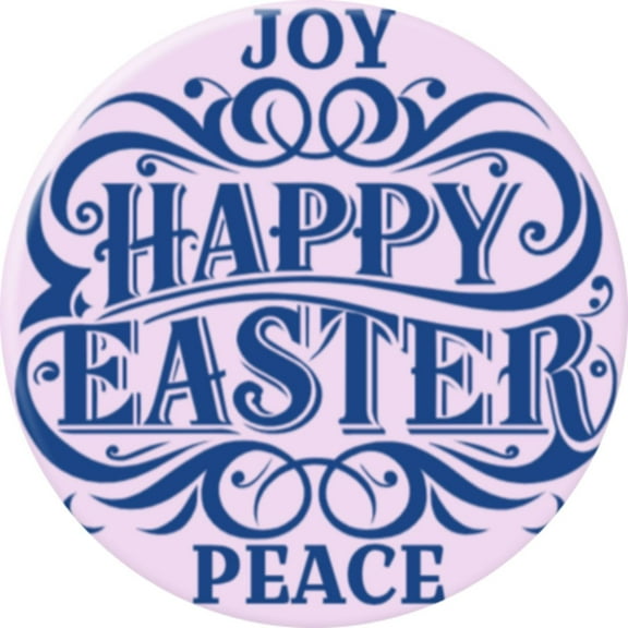 Angel Buttons 1.25 Inch magnet-back button Easter