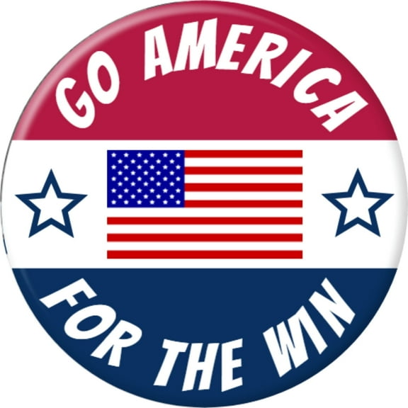 Angel Buttons 2.25 inch pin-back button Let Freedom Ring