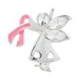 thumbnail image 1 of Angel By My Side Breast Cancer Ribbon Pins, 1 of 3