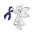 thumbnail image 1 of Angel By My Side Crohn's Disease Ribbon Pins, 1 of 3