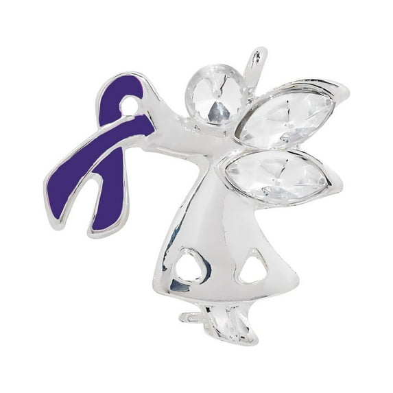 Angel By My Side Epilepsy Awareness Pin