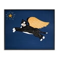 thumbnail image 1 of Angel Cat with Star Black Framed Giclee Art, design by Stephen Huneck, 1 of 9