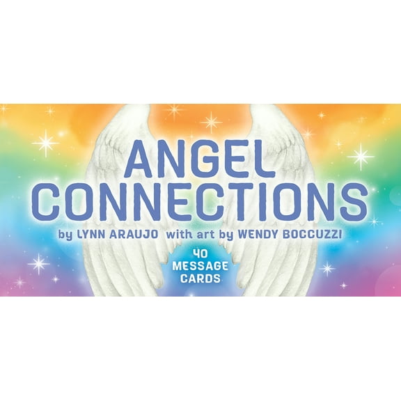 Angel Connections: 40 Message Cards: 40 Message Cards, Recognize Angel Numbers and Signs, Receive Blessings and Guidance, (Hardcover)