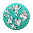 Angel Cupcakes Mold Angel Shape Molds Angel Cake Mold Angel Silicone ...