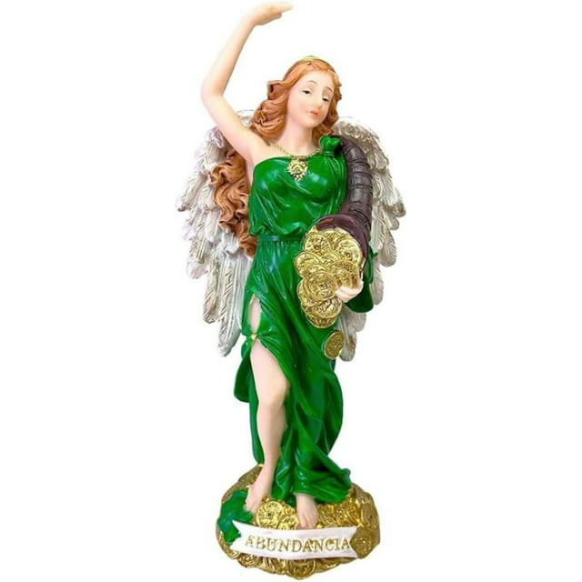 Angel De La Abundancia Abundance Abundia Statue Figurine Image Figure 8 ...