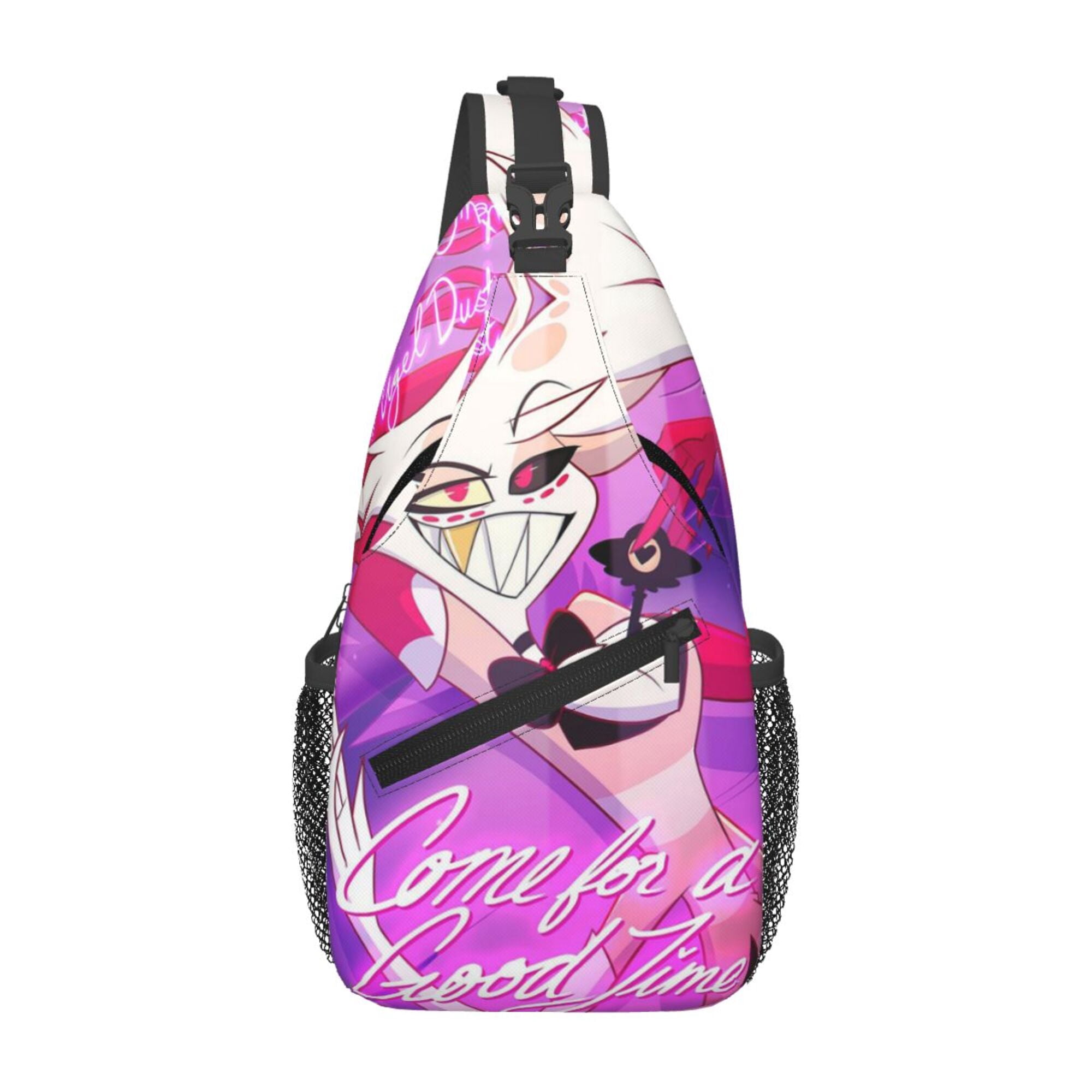Angel Dust Hazbin Hotel Cross Chest Bag Diagonally Sling Bag Crossbody ...