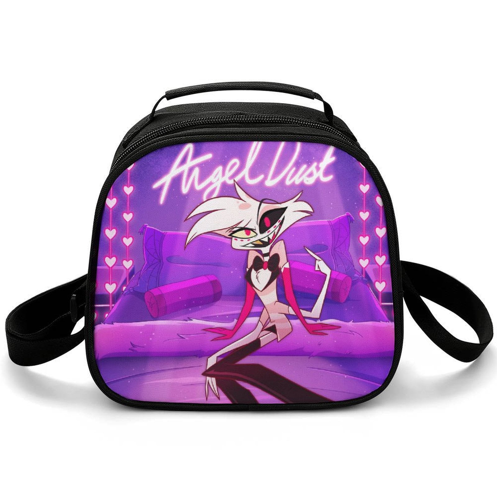 Angel Dust Hazbin Hotel Portable Insulated Lunch Bag Lunch Box Unisex ...